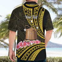 Personalised Tokelau Tokehega Day Hawaiian Shirt Tokelauan Tatau Black Color - Polynesian Pride