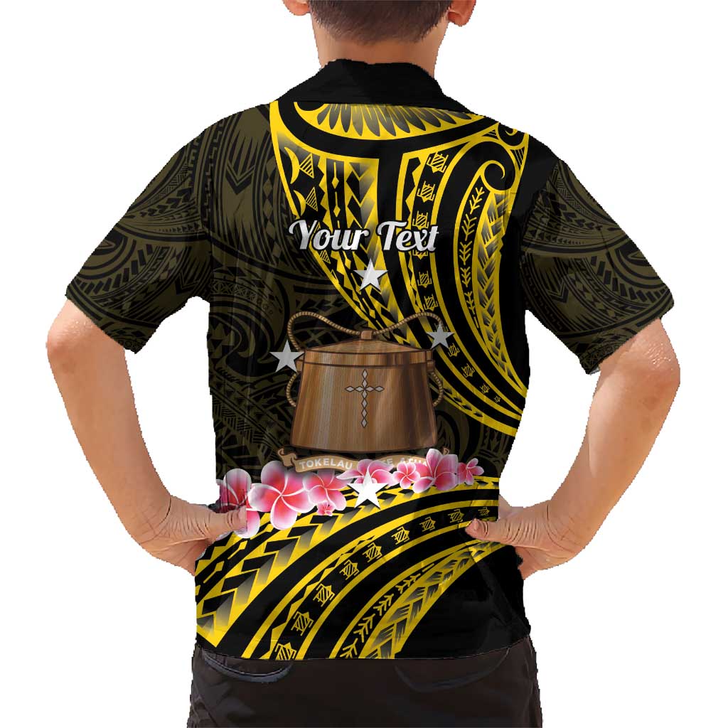 Personalised Tokelau Tokehega Day Hawaiian Shirt Tokelauan Tatau Black Color - Polynesian Pride