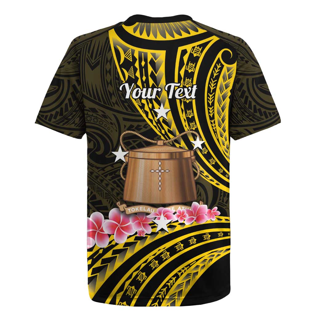 Personalised Tokelau Tokehega Day Rugby Jersey Tokelauan Tatau Black Color - Polynesian Pride