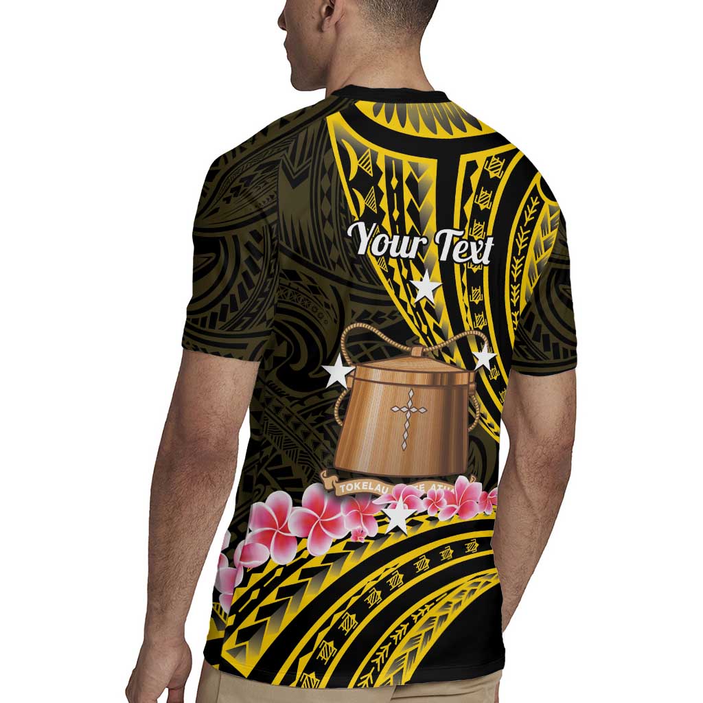 Personalised Tokelau Tokehega Day Rugby Jersey Tokelauan Tatau Black Color - Polynesian Pride