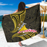 Personalised Tokelau Tokehega Day Sarong Tokelauan Tatau Black Color - Polynesian Pride