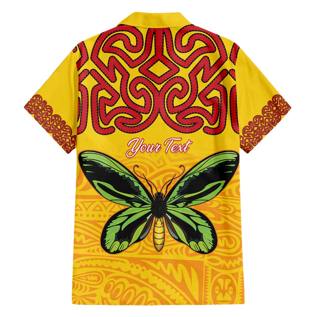 Personalised Tufi Tapa and Tattoo Festival Family Matching Summer Maxi Dress and Hawaiian Shirt PNG Oro Butterfly Tapa Pattern - Polynesian Pride