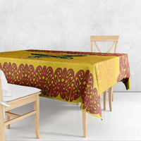 Personalised Tufi Tapa and Tattoo Festival Tablecloth PNG Oro Butterfly Tapa Pattern LT14 - Polynesian Pride