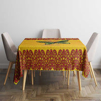 Personalised Tufi Tapa and Tattoo Festival Tablecloth PNG Oro Butterfly Tapa Pattern LT14 - Polynesian Pride