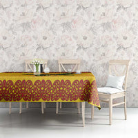Personalised Tufi Tapa and Tattoo Festival Tablecloth PNG Oro Butterfly Tapa Pattern LT14 - Polynesian Pride