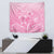 Personalised Polynesia Breast Cancer Awareness Tapestry No One Fights Alone Turtle Ribbon - Pink Version