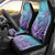 Polynesia Suicide Prevention Month Car Seat Cover Butterfly Purple And Teal Ribbon Tomorrow Needs You