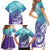 Personalised New Zealand Suicide Prevention Month Family Matching Short Sleeve Bodycon Dress and Hawaiian Shirt You Matter NZ Fern With Maori Koru Lizard