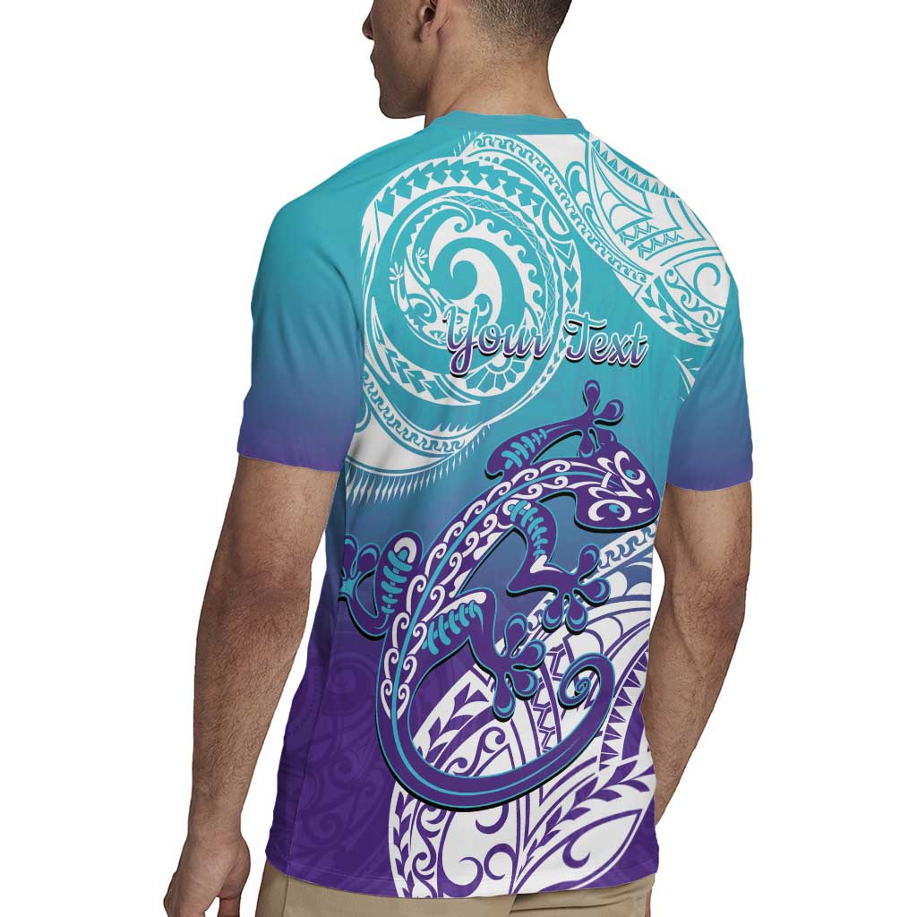 Personalised New Zealand Suicide Prevention Month Rugby Jersey You Matter NZ Fern With Maori Koru Lizard