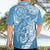 Personalised New Zealand Autism Awareness Hawaiian Shirt NZ Fern With Maori Koru Lizard