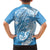 Personalised New Zealand Autism Awareness Hawaiian Shirt NZ Fern With Maori Koru Lizard