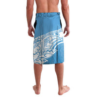 Personalised New Zealand Autism Awareness Lavalava NZ Fern With Maori Koru Lizard LT14 - Polynesian Pride