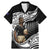 Custom New Zealand Silver Fern Rugby Family Matching Mermaid Dress and Hawaiian Shirt 2024 Aotearoa Maori Mascot Go All Black