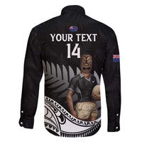 Custom New Zealand Silver Fern Rugby Family Matching Puletasi and Hawaiian Shirt 2024 Aotearoa Maori Mascot Go All Black