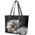 Custom New Zealand Silver Fern Rugby Leather Tote Bag 2024 Aotearoa Maori Mascot Go All Black