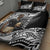 Custom New Zealand Silver Fern Rugby Quilt Bed Set 2024 Aotearoa Maori Mascot Go All Black