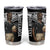 Custom New Zealand Silver Fern Rugby Tumbler Cup 2024 Aotearoa Maori Mascot Go All Black