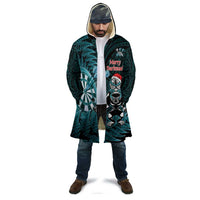 Personalised New Zealand Darts Christmas Cloak Maori Fern Merry Dartsmas - Polynesian Pride