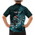 Personalised New Zealand Darts Christmas Family Matching Mermaid Dress and Hawaiian Shirt Maori Fern Merry Dartsmas - Polynesian Pride