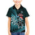 Personalised New Zealand Darts Christmas Family Matching Mermaid Dress and Hawaiian Shirt Maori Fern Merry Dartsmas - Polynesian Pride