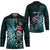 Personalised New Zealand Darts Christmas Hockey Jersey Maori Fern Merry Dartsmas - Polynesian Pride