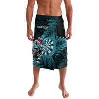 Personalised New Zealand Darts Christmas Lavalava Maori Fern Merry Dartsmas - Polynesian Pride