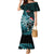 Personalised New Zealand Darts Christmas Mermaid Dress Maori Fern Merry Dartsmas - Polynesian Pride