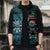 Personalised New Zealand Darts Christmas Sleeveless Puffer Jacket Maori Fern Merry Dartsmas - Polynesian Pride