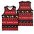 New Zealand Darts Christmas Basketball Jersey Merry Xmas Aotearoa Maori Red - Polynesian Pride