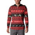 New Zealand Darts Christmas Button Sweatshirt Merry Xmas Aotearoa Maori Red - Polynesian Pride