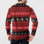 New Zealand Darts Christmas Button Sweatshirt Merry Xmas Aotearoa Maori Red - Polynesian Pride
