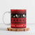 New Zealand Darts Christmas Ceramic Mug Merry Xmas Aotearoa Maori Red - Polynesian Pride