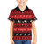 New Zealand Darts Christmas Family Matching Puletasi and Hawaiian Shirt Merry Xmas Aotearoa Maori Red - Polynesian Pride