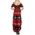 New Zealand Darts Christmas Family Matching Summer Maxi Dress and Hawaiian Shirt Merry Xmas Aotearoa Maori Red - Polynesian Pride