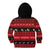 New Zealand Darts Christmas Kid Hoodie Merry Xmas Aotearoa Maori Red - Polynesian Pride
