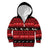 New Zealand Darts Christmas Kid Hoodie Merry Xmas Aotearoa Maori Red - Polynesian Pride