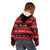New Zealand Darts Christmas Kid Hoodie Merry Xmas Aotearoa Maori Red - Polynesian Pride