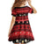 New Zealand Darts Christmas Kid Short Sleeve Dress Merry Xmas Aotearoa Maori Red - Polynesian Pride