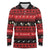 New Zealand Darts Christmas Long Sleeve Polo Shirt Merry Xmas Aotearoa Maori Red - Polynesian Pride