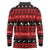 New Zealand Darts Christmas Long Sleeve Polo Shirt Merry Xmas Aotearoa Maori Red - Polynesian Pride