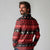 New Zealand Darts Christmas Long Sleeve Polo Shirt Merry Xmas Aotearoa Maori Red - Polynesian Pride