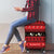 New Zealand Darts Christmas Luggage Cover Merry Xmas Aotearoa Maori Red - Polynesian Pride