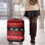 New Zealand Darts Christmas Luggage Cover Merry Xmas Aotearoa Maori Red - Polynesian Pride