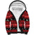 New Zealand Darts Christmas Sherpa Hoodie Merry Xmas Aotearoa Maori Red - Polynesian Pride
