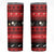 New Zealand Darts Christmas Skinny Tumbler Merry Xmas Aotearoa Maori Red - Polynesian Pride