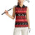 New Zealand Darts Christmas Women Sleeveless Polo Shirt Merry Xmas Aotearoa Maori Red - Polynesian Pride
