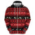 New Zealand Darts Christmas Zip Hoodie Merry Xmas Aotearoa Maori Red - Polynesian Pride