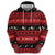 New Zealand Darts Christmas Zip Hoodie Merry Xmas Aotearoa Maori Red - Polynesian Pride