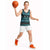 New Zealand Darts Christmas Basketball Jersey Merry Xmas Aotearoa Maori Paua Shell - Polynesian Pride