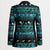New Zealand Darts Christmas Blazer Merry Xmas Aotearoa Maori Paua Shell - Polynesian Pride